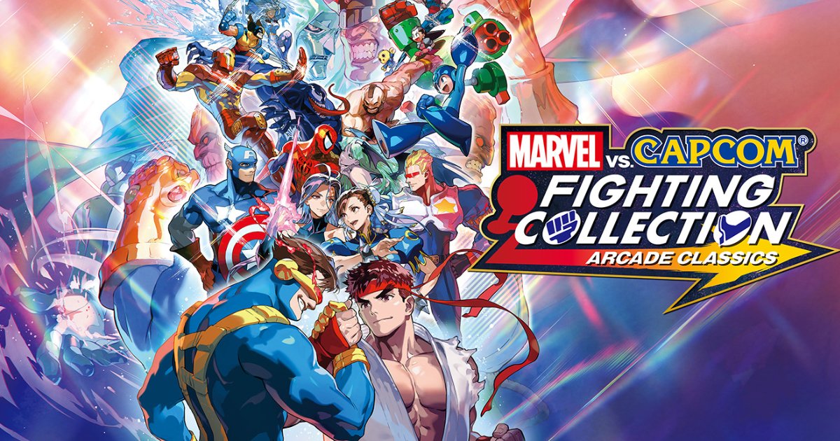 Marvel vs Capcom Fighting Collection artwork with title