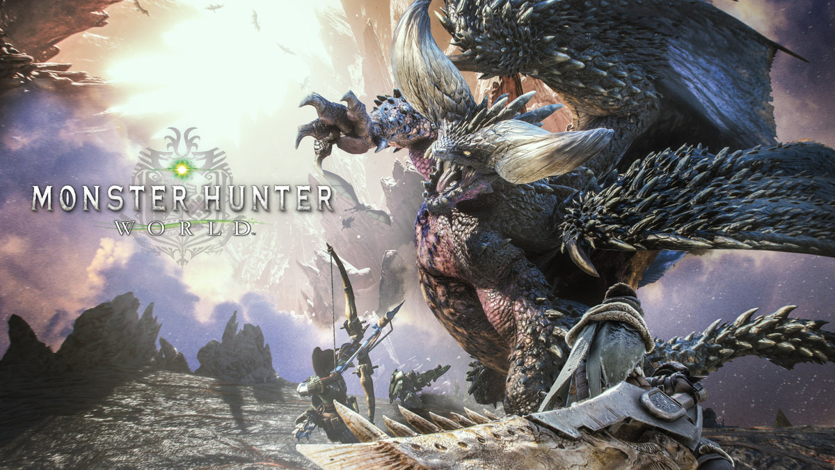 Monster Hunter World official PlayStation artwork