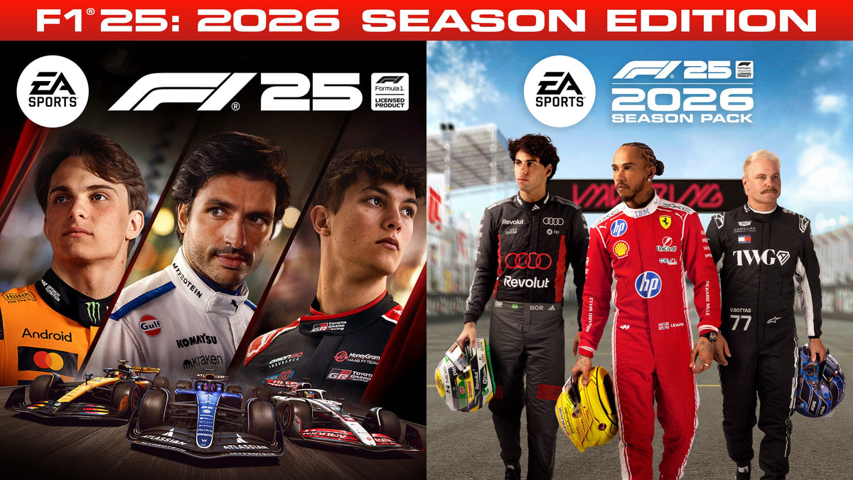 F1 25 2026 Season Edition artwork with title