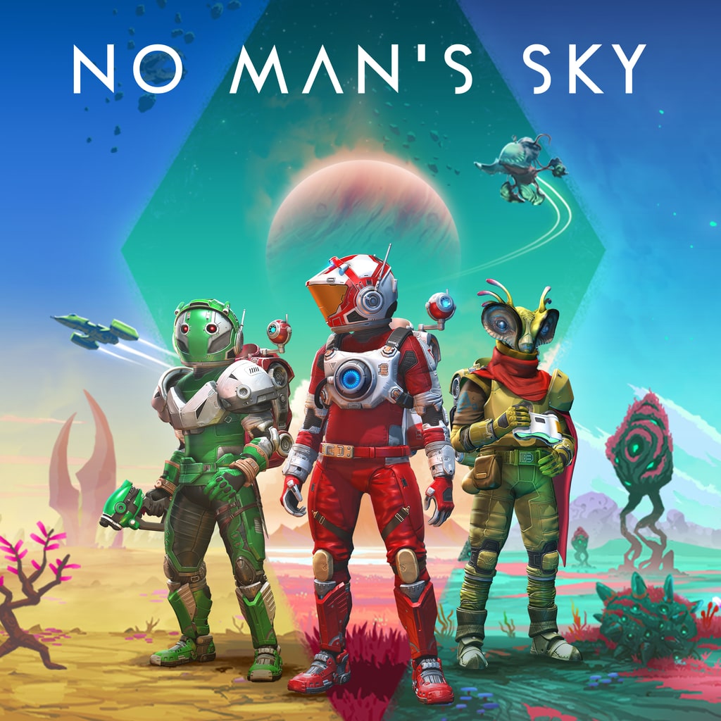 No Man's Sky official PlayStation artwork