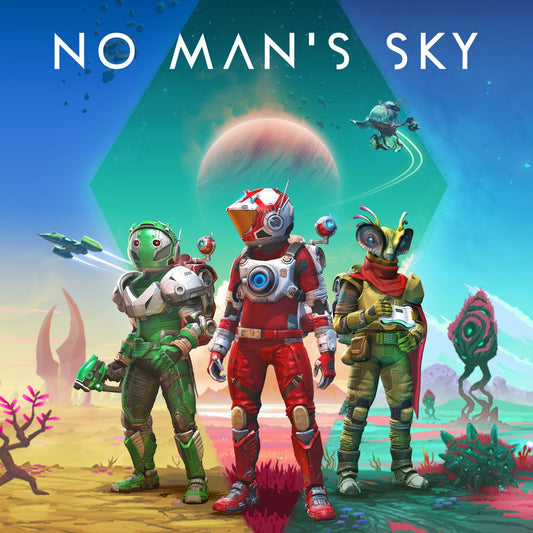 No Man's Sky official PlayStation artwork