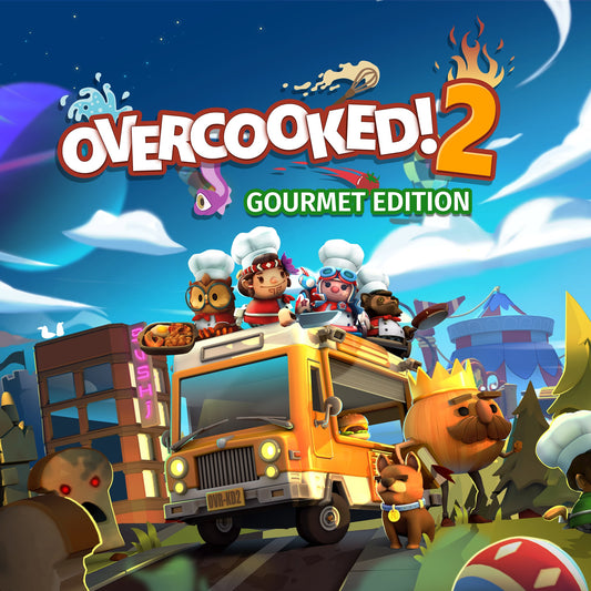 Overcooked 2 Gourmet Edition official PlayStation artwork