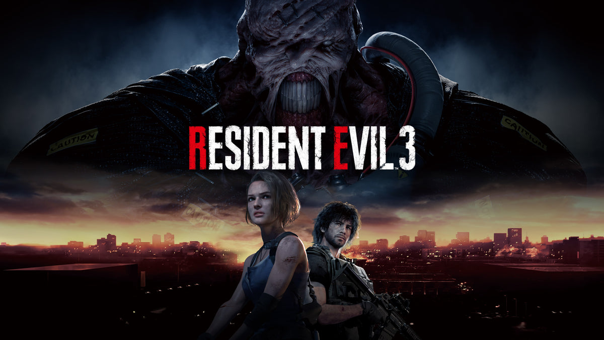 Resident Evil 3 official PlayStation artwork