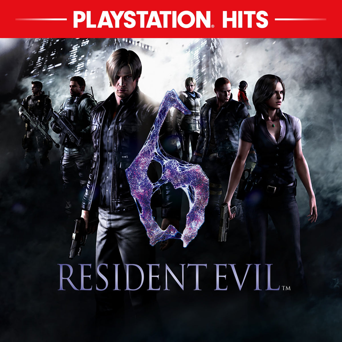 Resident Evil 6 official PlayStation artwork
