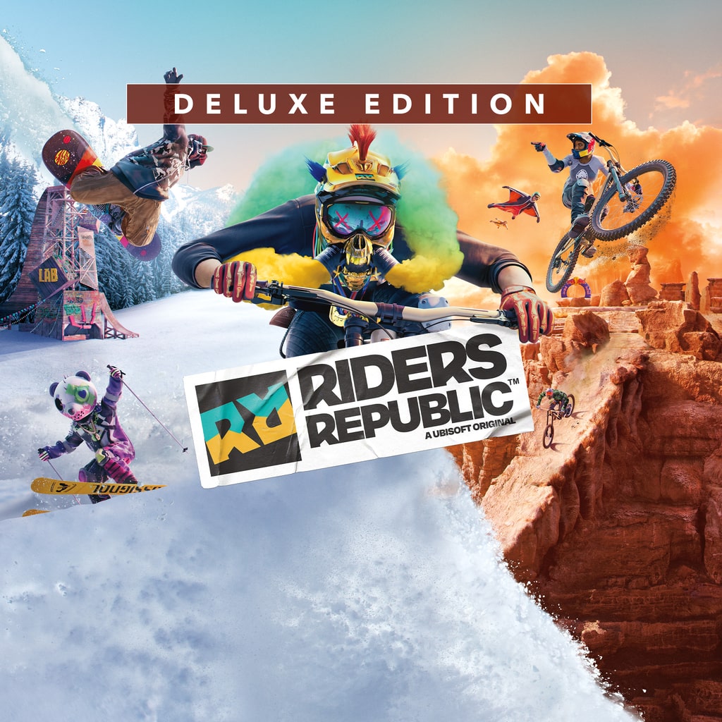 Riders Republic official PlayStation artwork