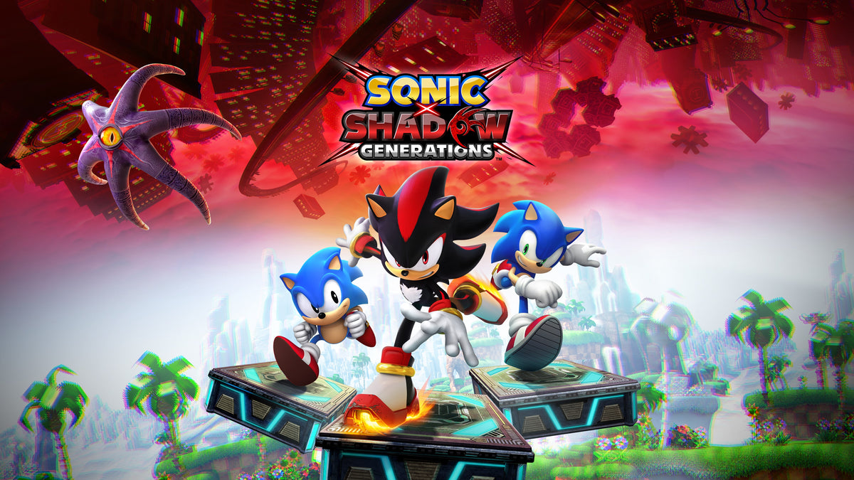 SONIC X SHADOW GENERATIONS official PlayStation artwork