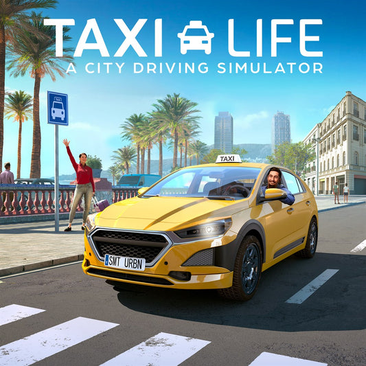 Taxi Life A City Driving Simulator official key art